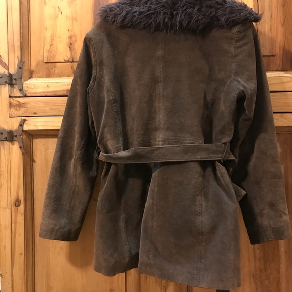 Xoxo leather and suede jacket - Picture 2 of 5